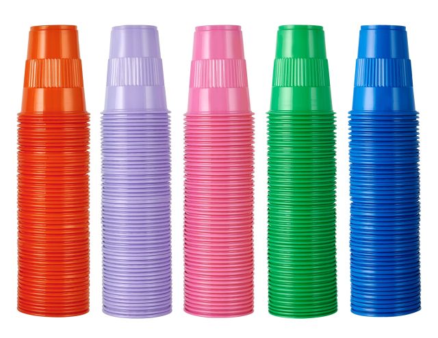 Disposable Dental Cups – Assorted Colours